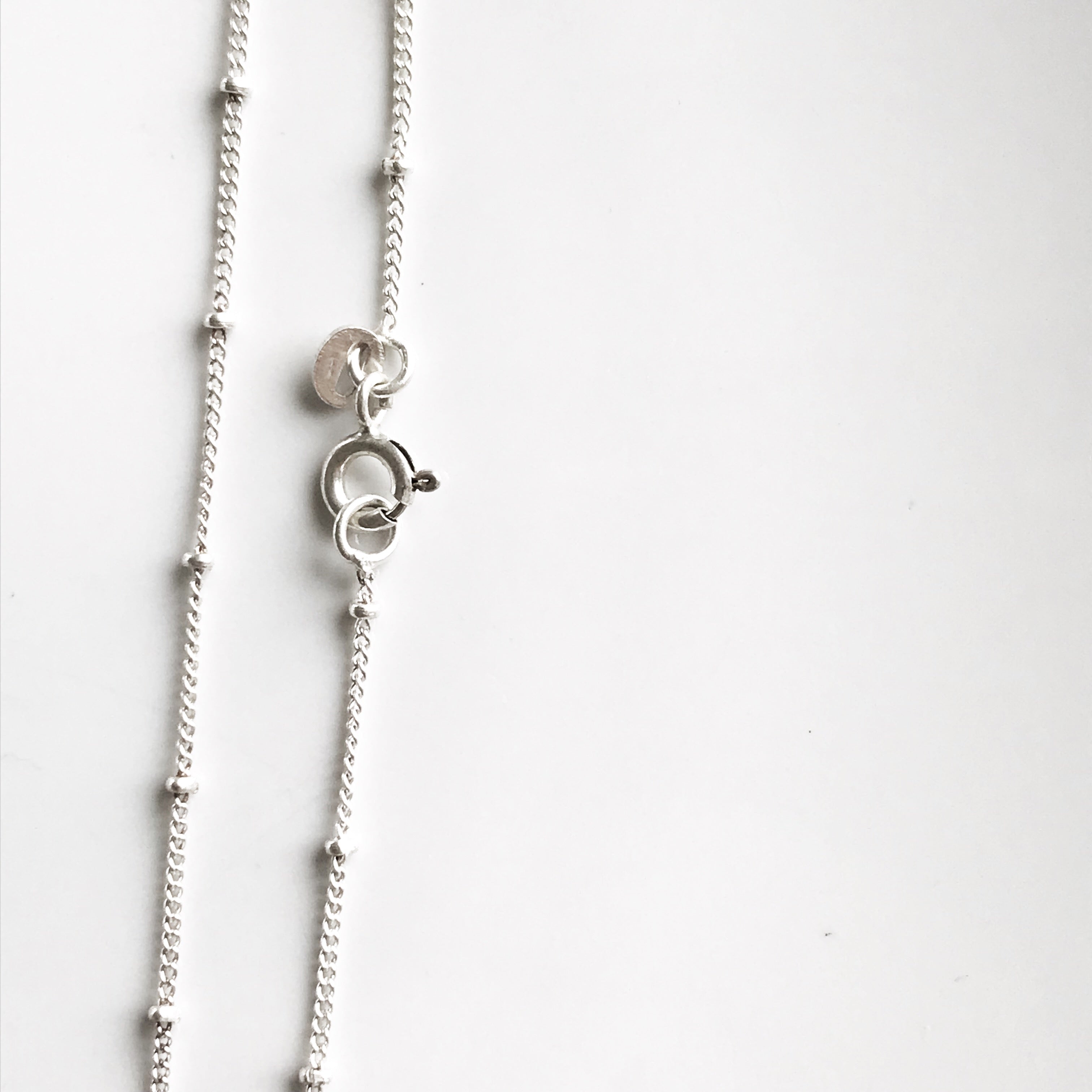 Ketting saturn | Sterling zilver image 1