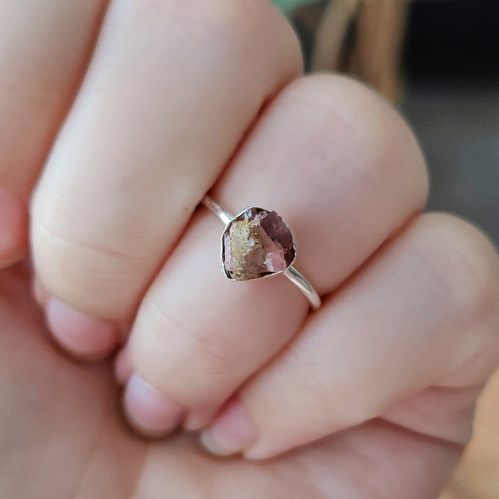 Ring | Sterling zilver & toermalijn | maat 16,5 image 3