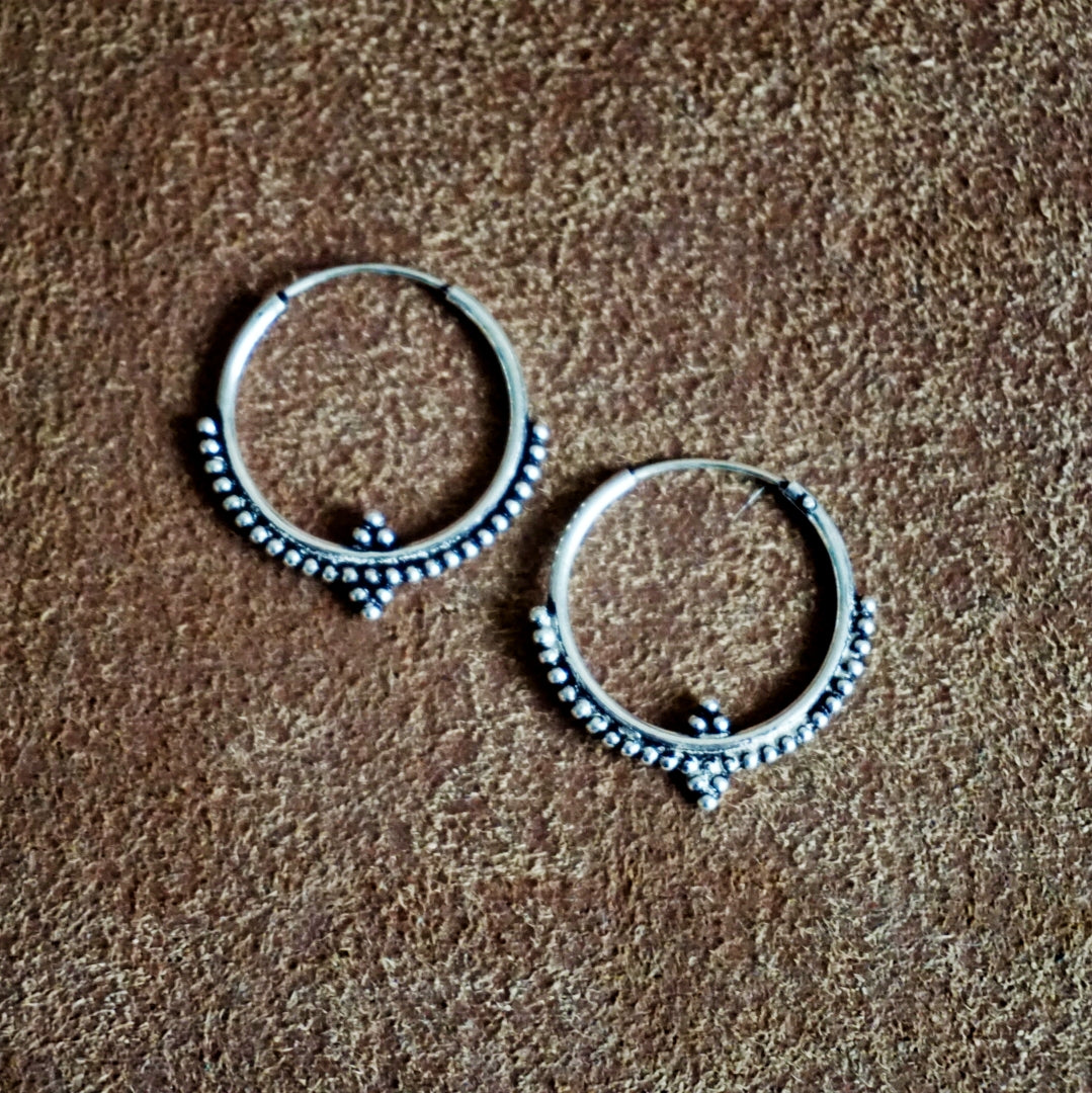 Hoops Dhamdha | Sterling zilver image 0