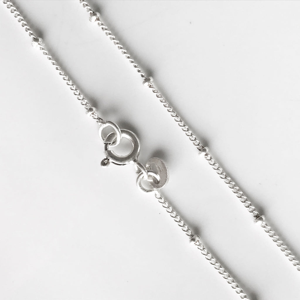 Ketting saturn | Sterling zilver image 0