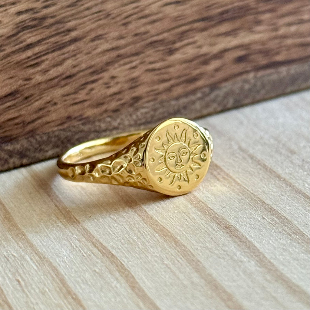 Ring Soleil | 14K verguld image 0