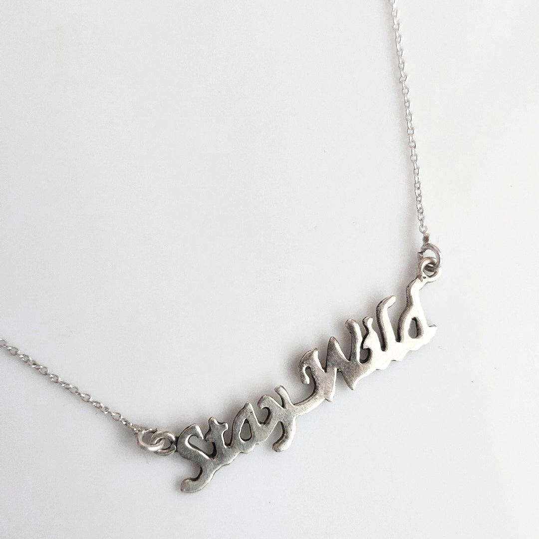 Ketting Stay Wild | Sterling zilver image 0