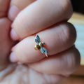 Ring Abeja | Sterling zilver & 14K verguld image 0
