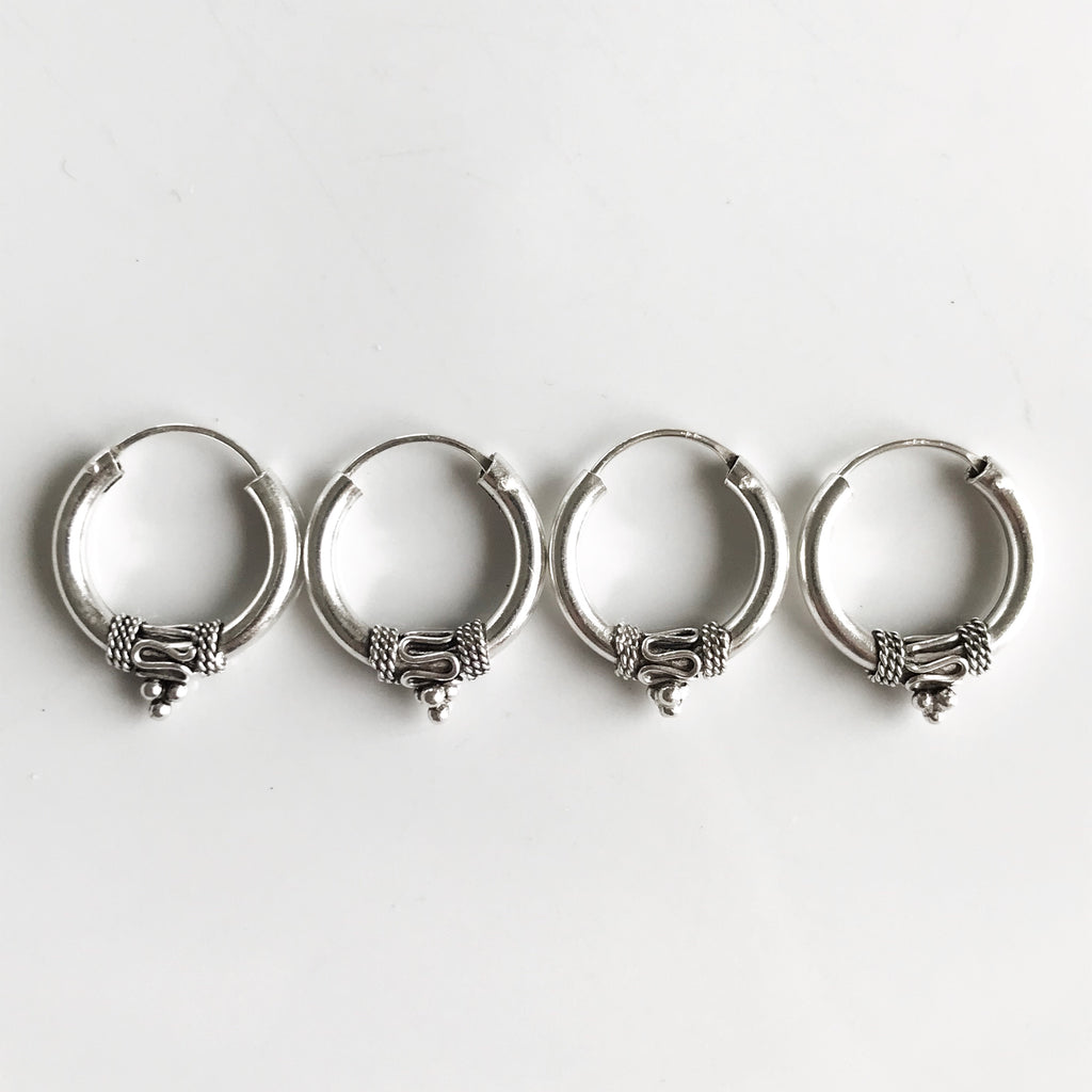 Hoops Besakih | 925 Sterling zilver image 1