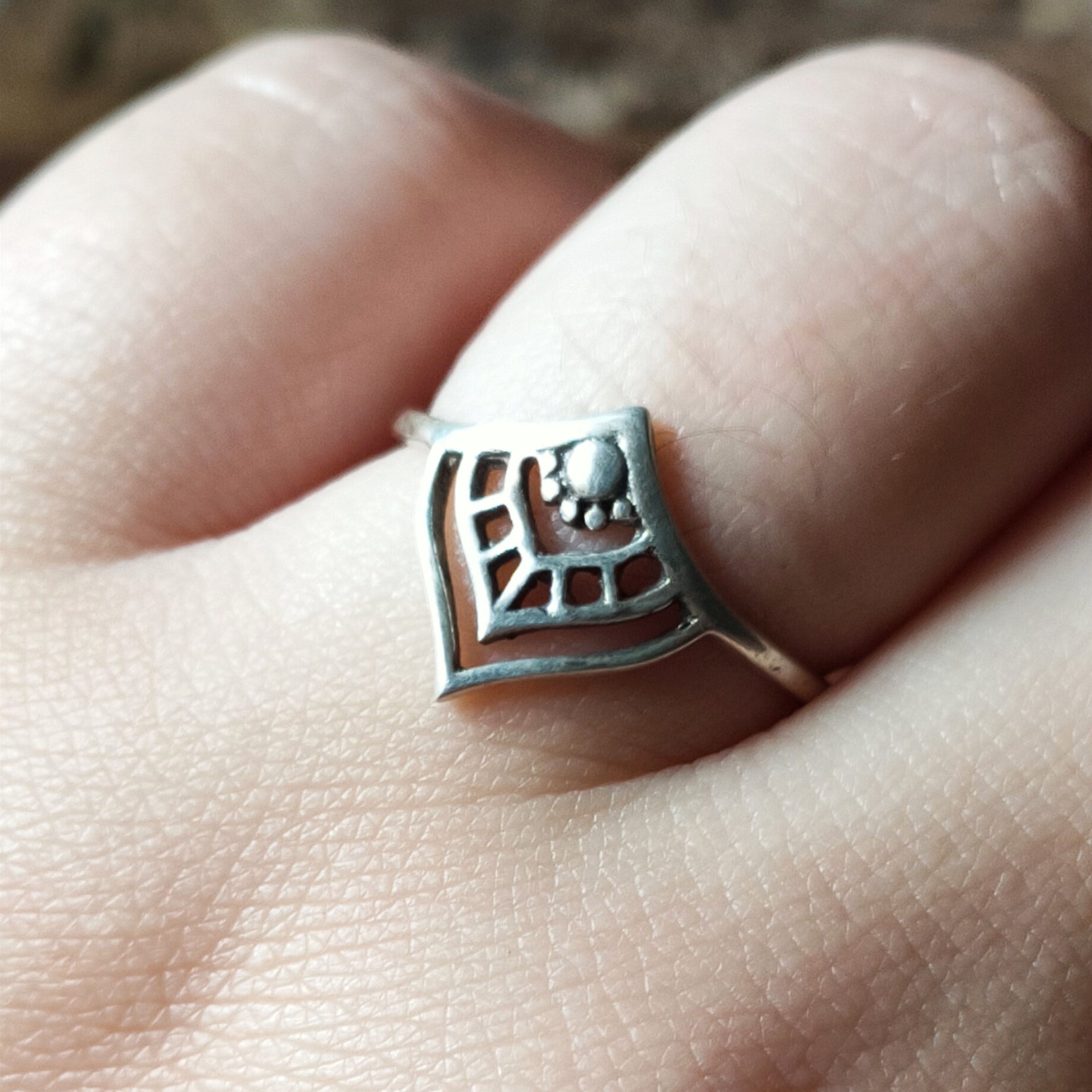 Ring Tulip | Sterling zilver image 0