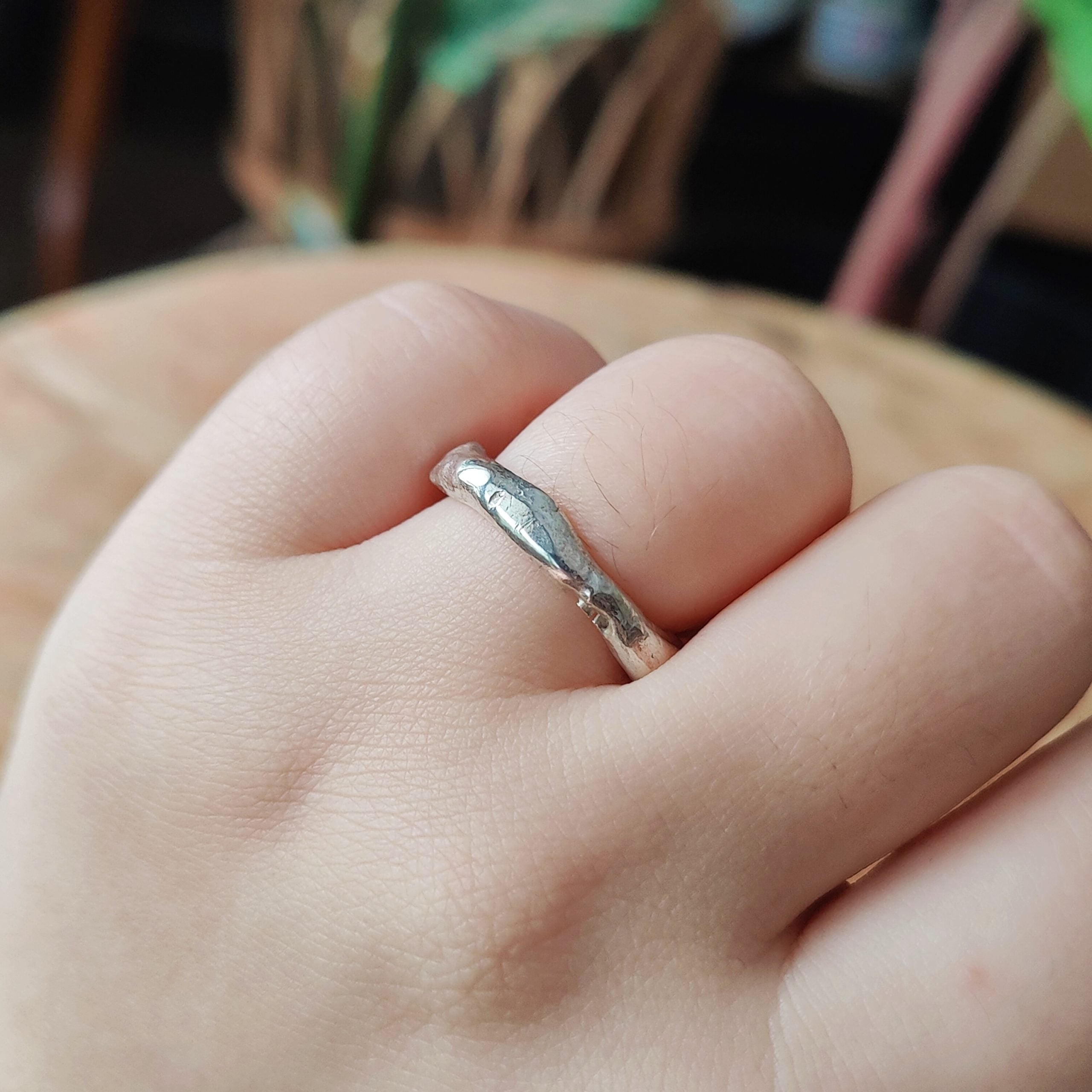 Ring Melt | Sterling zilver | maat 18 | BY AIS image 6