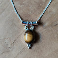 Hanger | Sterling zilver & tijgeroog image 0