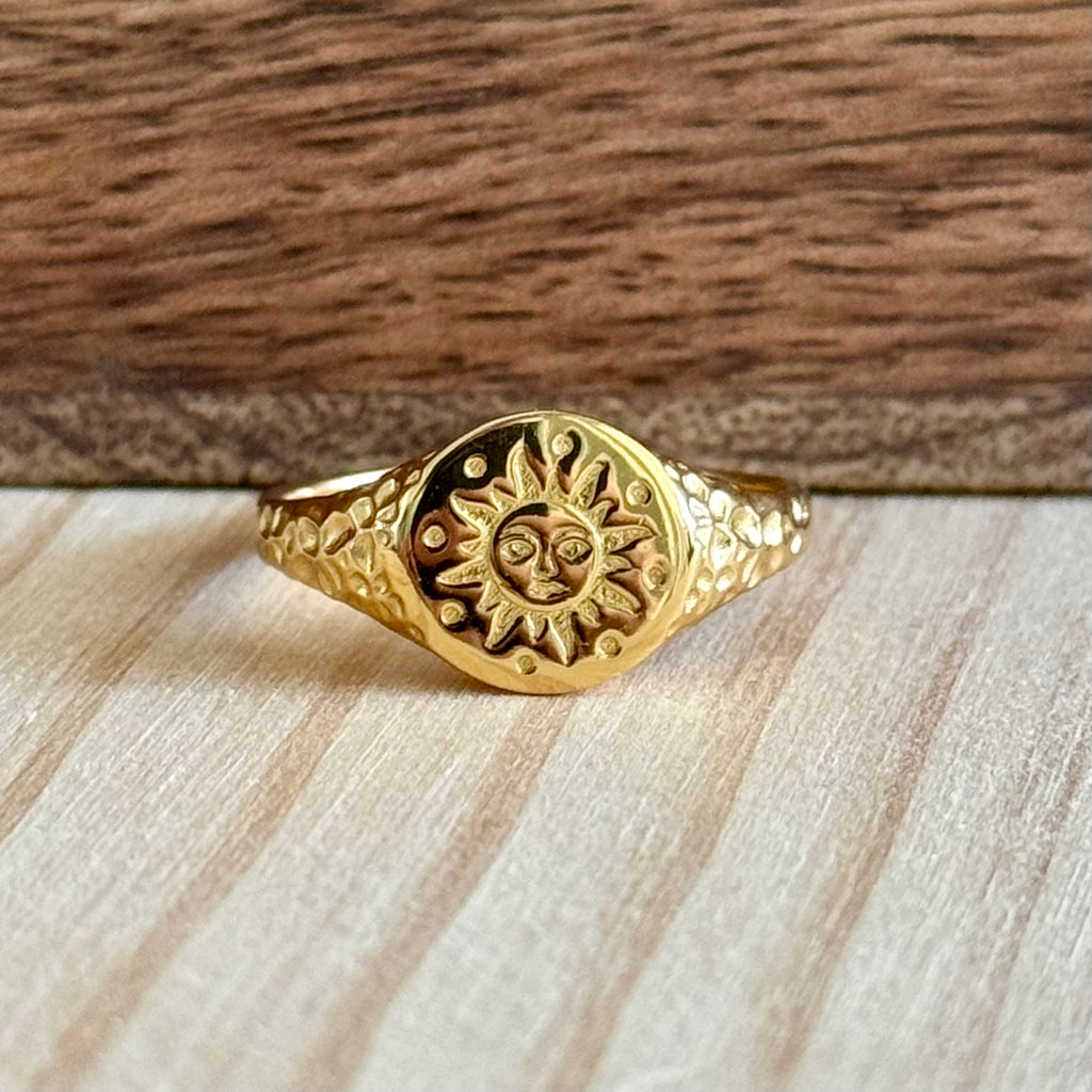 Ring Soleil | 14K verguld image 1