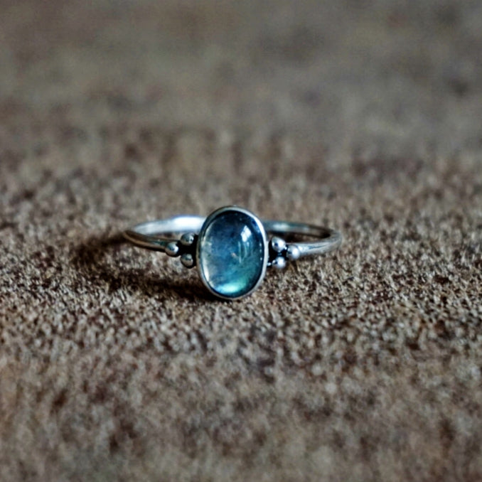 Ring | Sterling zilver Tres labradoriet image 0