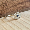 Ring Ojo | Sterling zilver & zirconia image 0