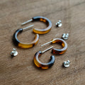 Hoops Carmen | Sterling zilver | brown image 0