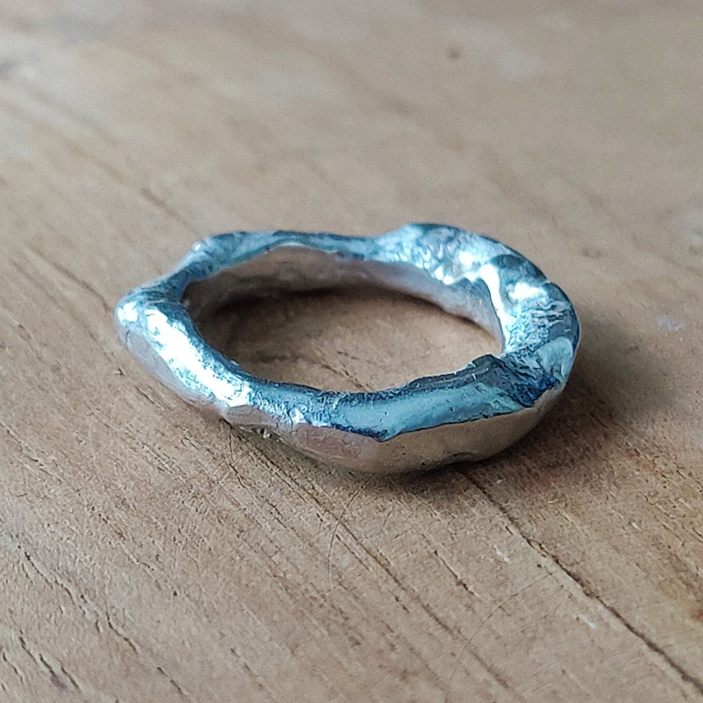 Ring Melt | Sterling zilver | maat 18 | BY AIS image 3