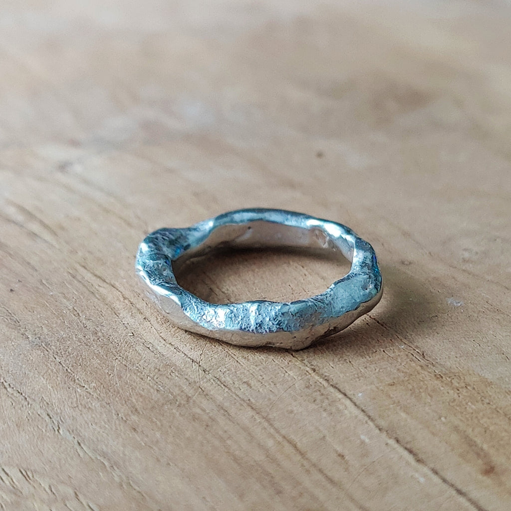 Ring Melt | Sterling zilver | maat 18 | BY AIS image 2