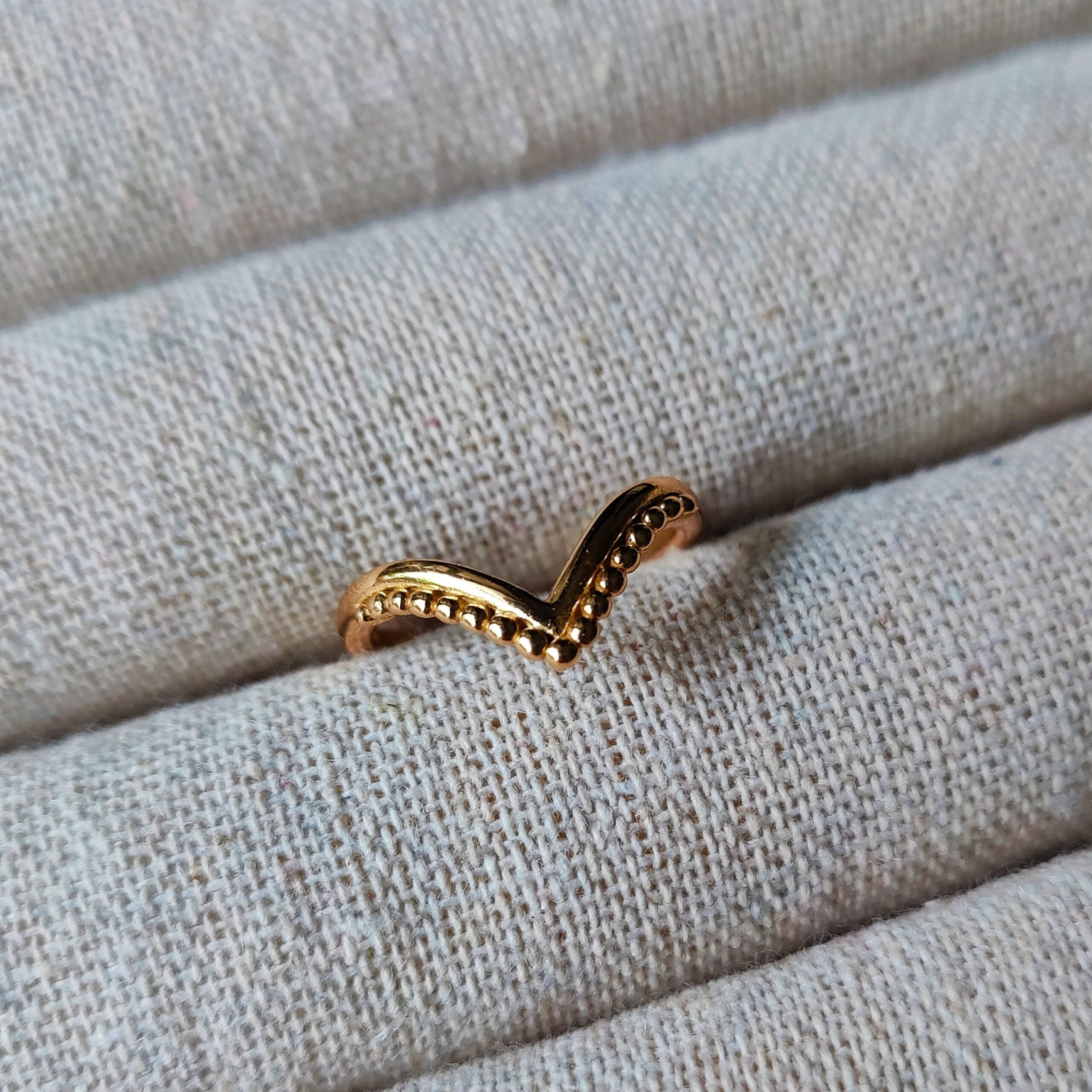 Ring Ali | 14K verguld sterling zilver image 0