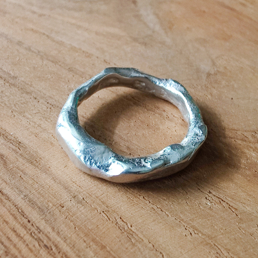 Ring Melt | Sterling zilver | maat 18 | BY AIS image 0