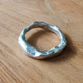 Ring Melt | Sterling zilver | maat 18 | BY AIS image 0