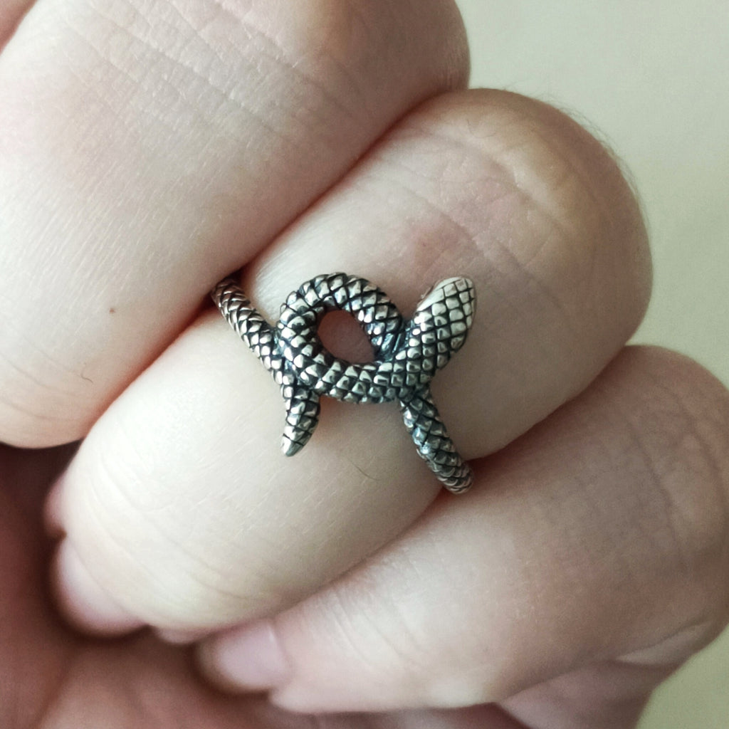 Ring Serpiente XL | Sterling zilver image 1