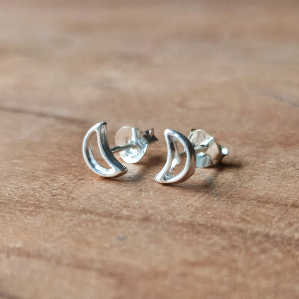 Knopjes Maan | Sterling zilver image 0