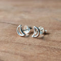 Knopjes Maan | Sterling zilver image 0