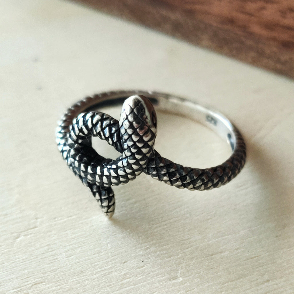 Ring Serpiente XL | Sterling zilver image 0