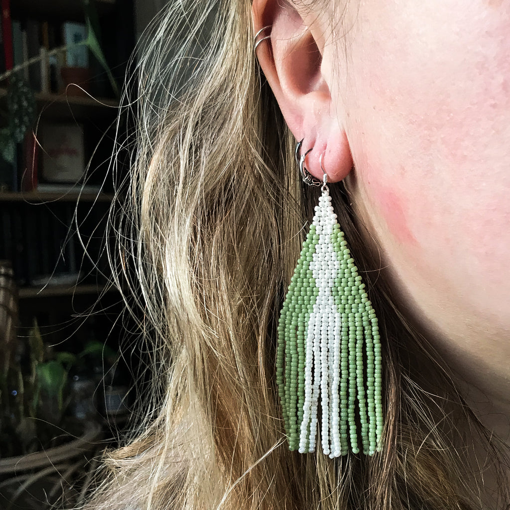 Oorbellen Fujin | Handbeaded | BY AIS image 5