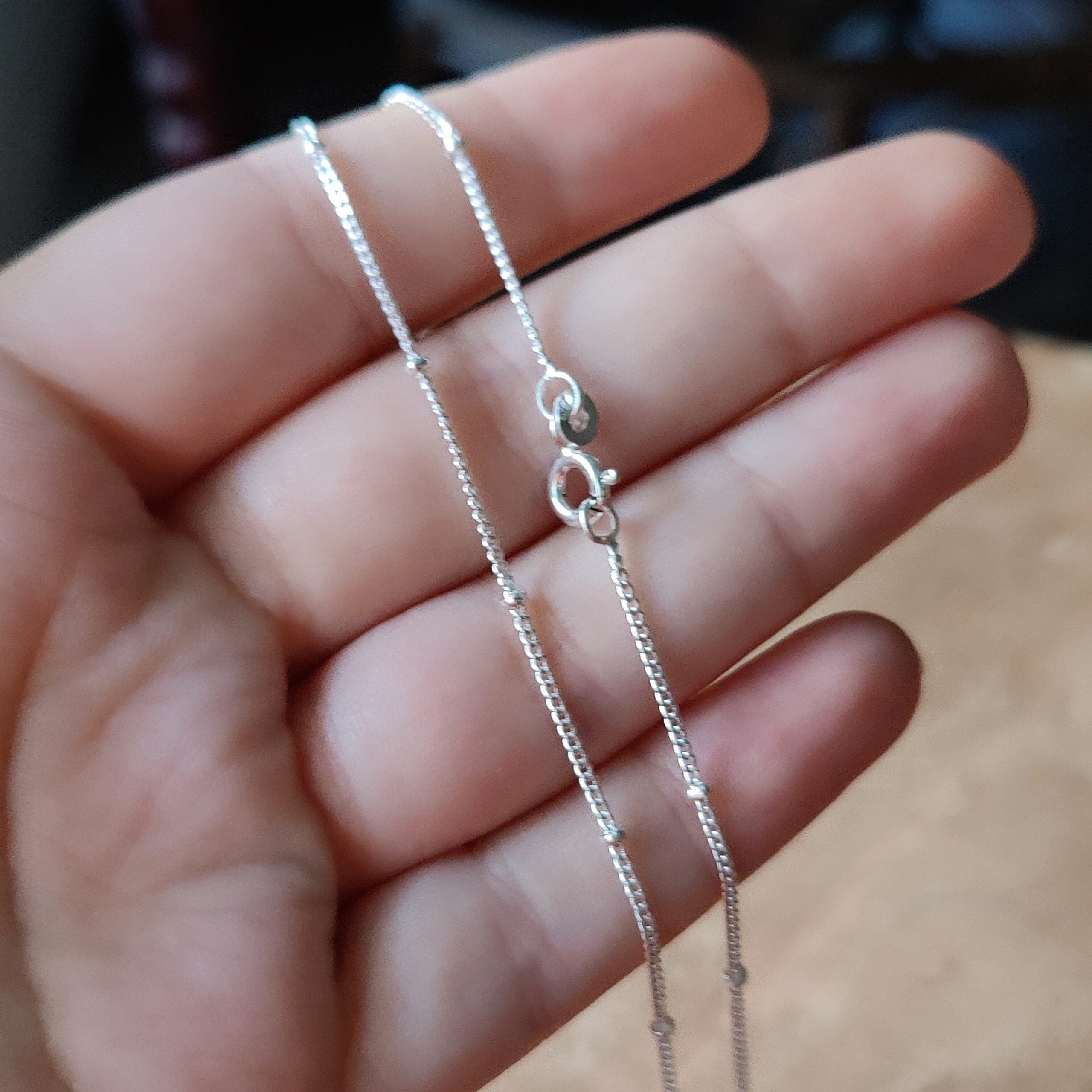 Ketting saturn | Sterling zilver image 8