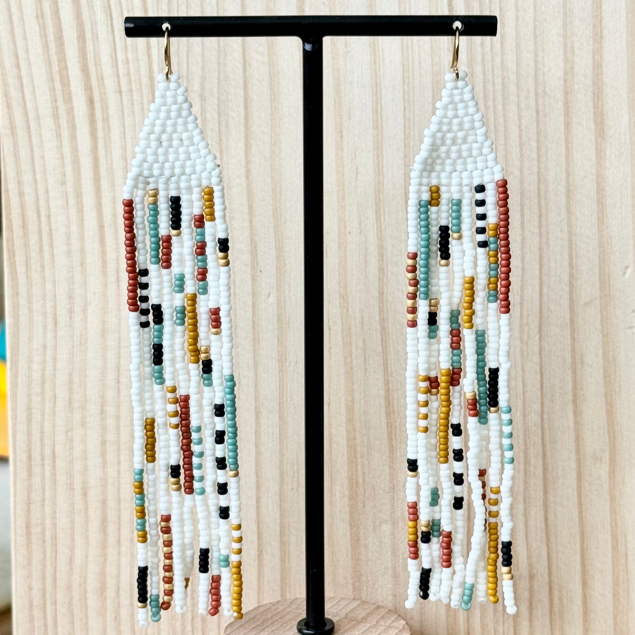 Oorbellen Abstract | Handbeaded | BY AIS image 2