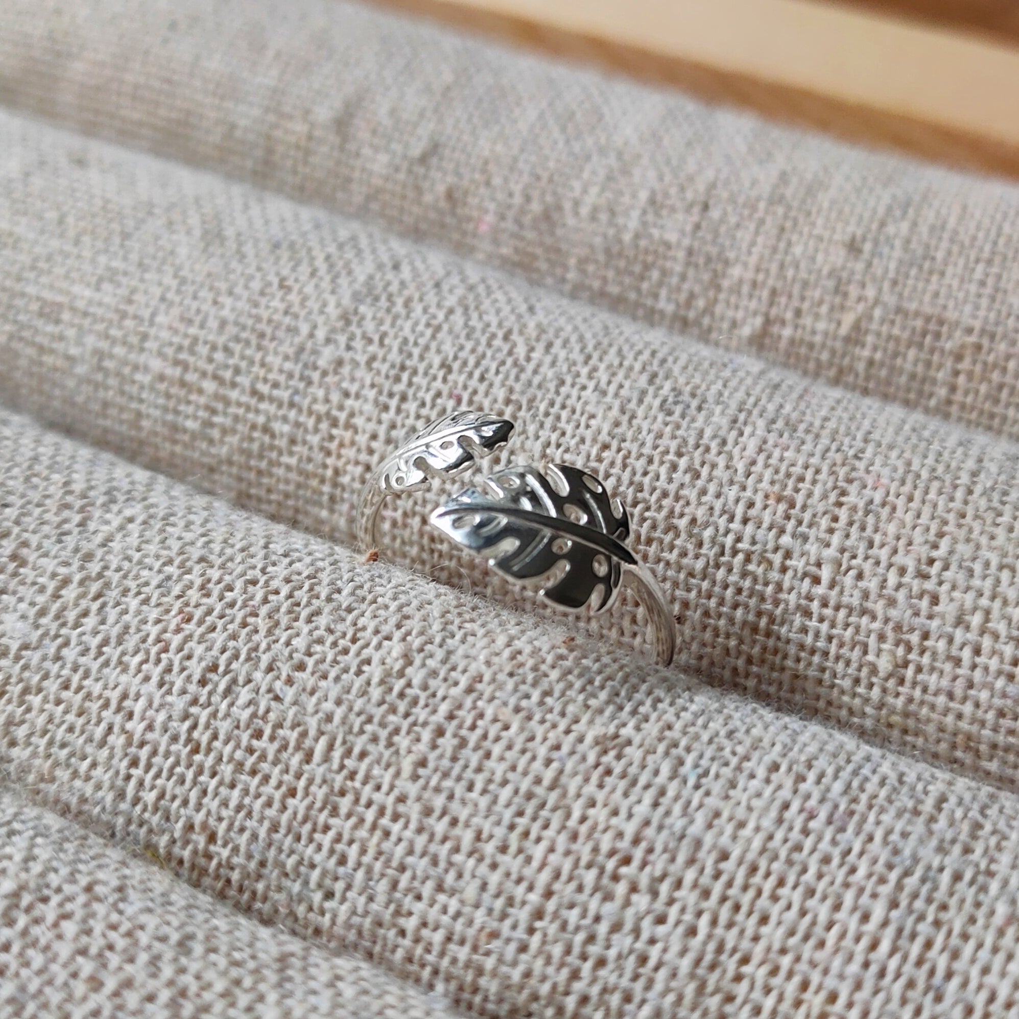 Ring Monstera | Sterling zilver image 2