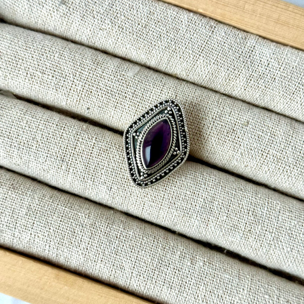 Ring | Sterling zilver & amethist image 6