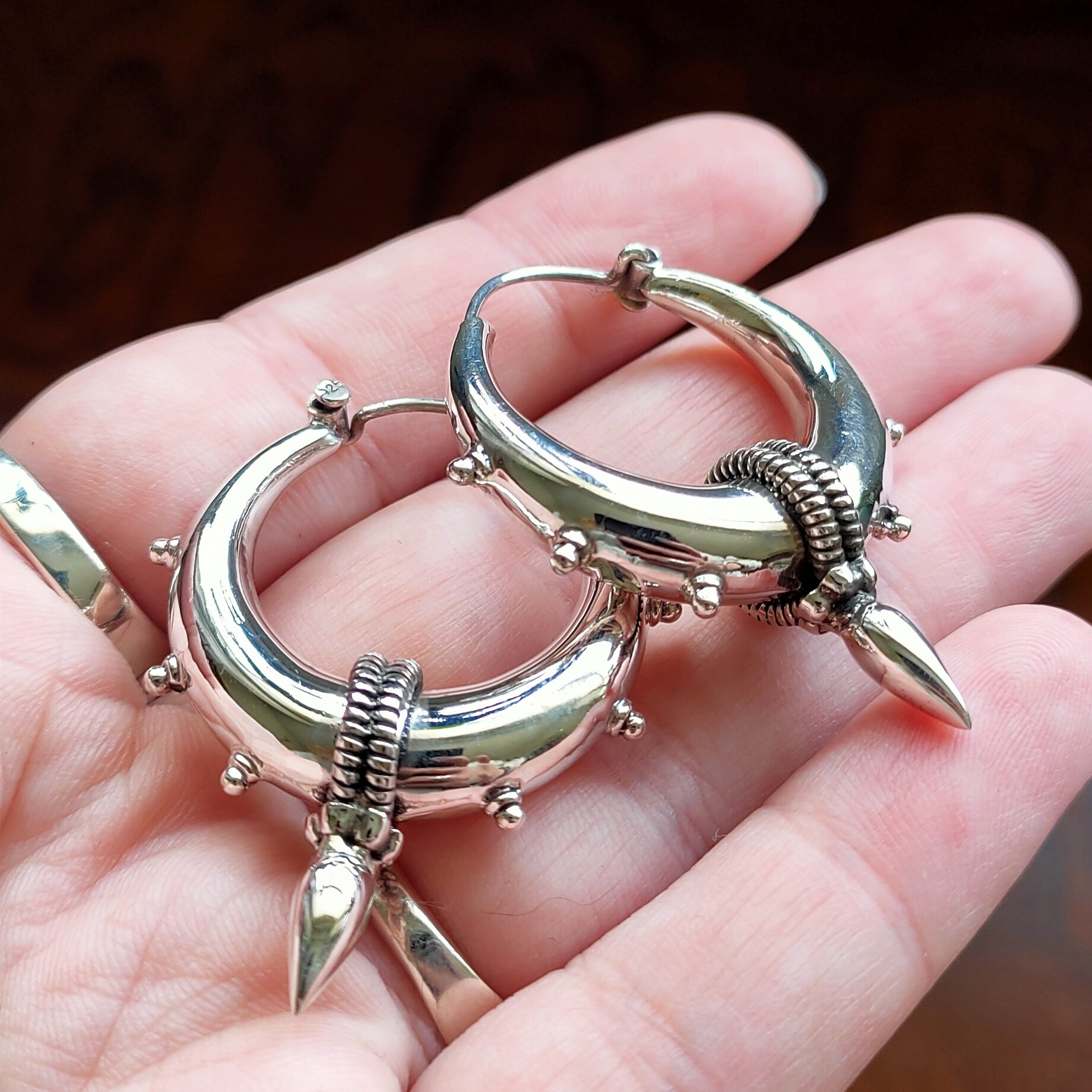 Hoops Sikar | Sterling zilver image 9