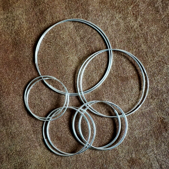 Hoops simpel | Sterling zilver image 1