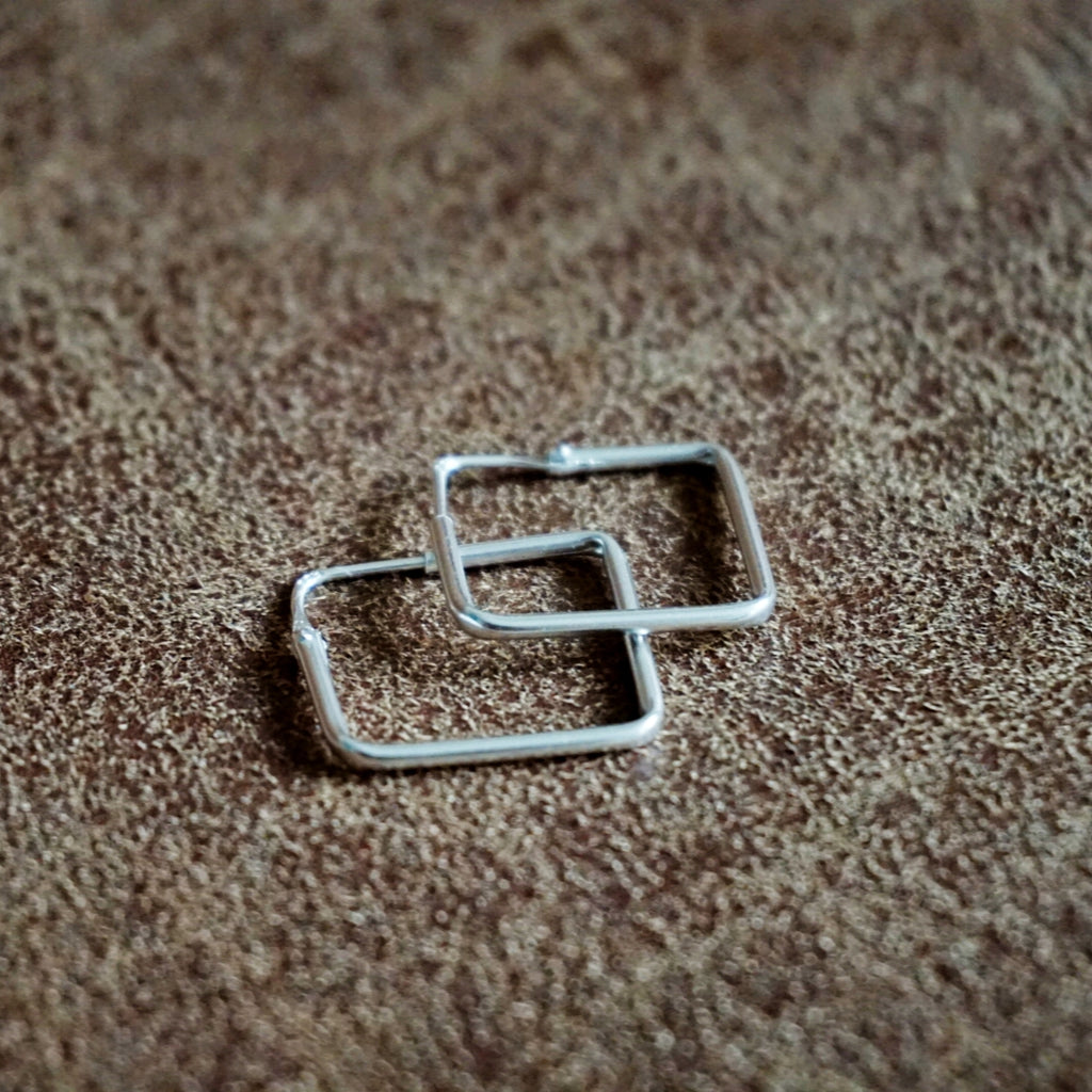 Hoops Cuadrado | Sterling zilver image 1