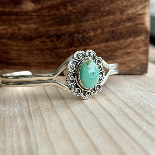 Armband | Sterling zilver & turkoois image 0