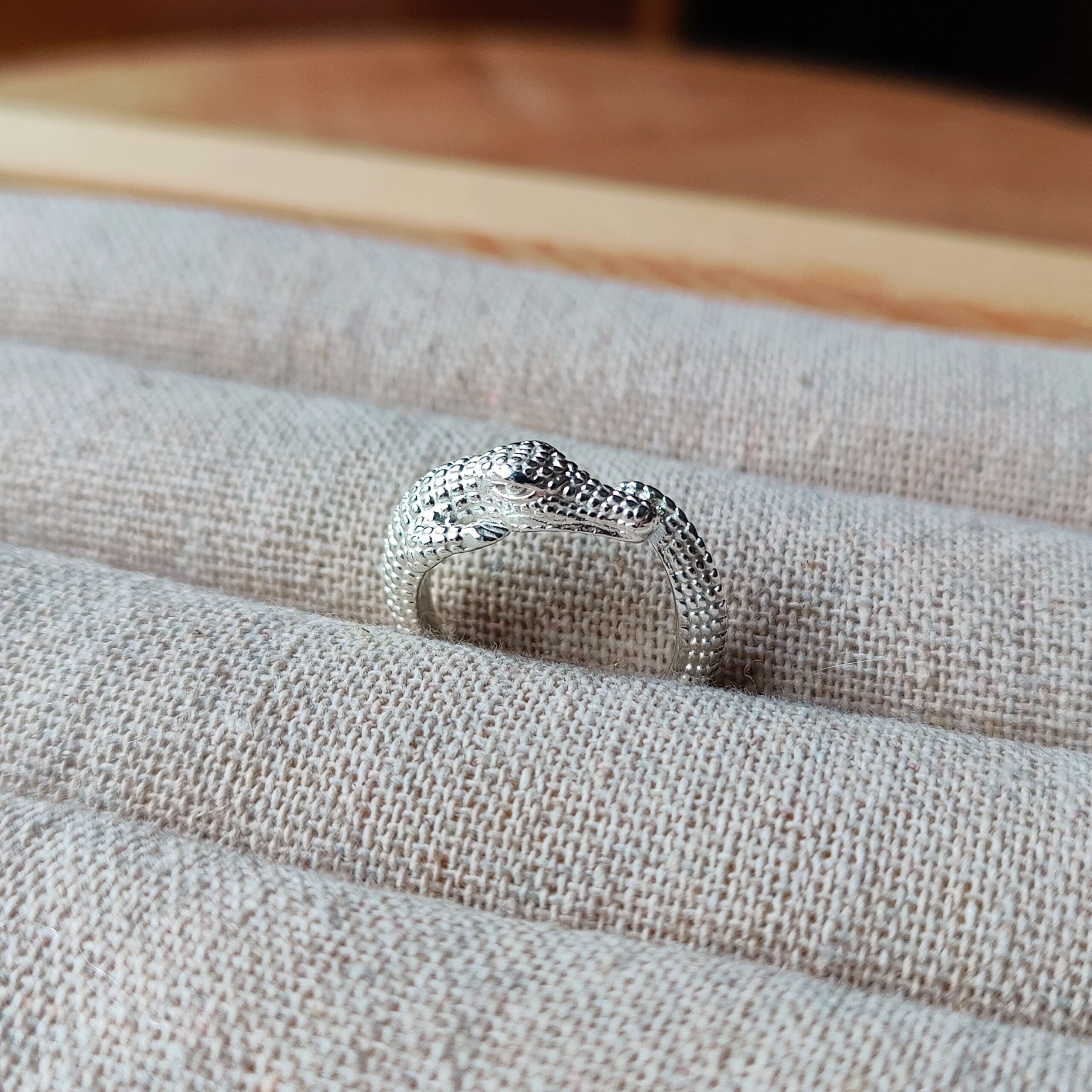 Ring Croc | Sterling zilver image 3