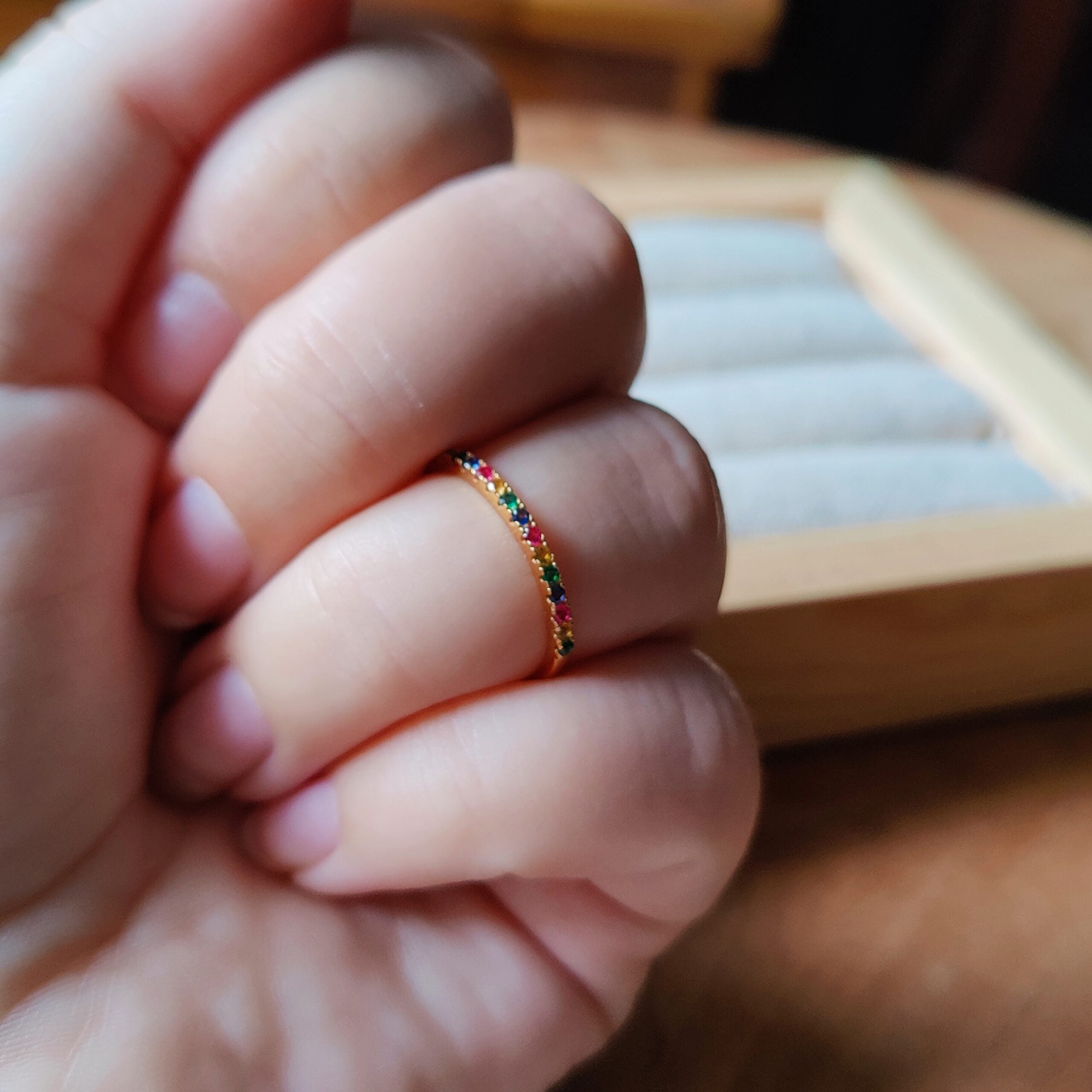 Ring Roca | 14K verguld sterling zilver image 3