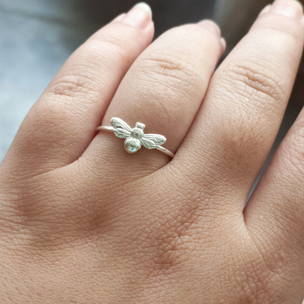 Ring Abeja | Sterling zilver image 1