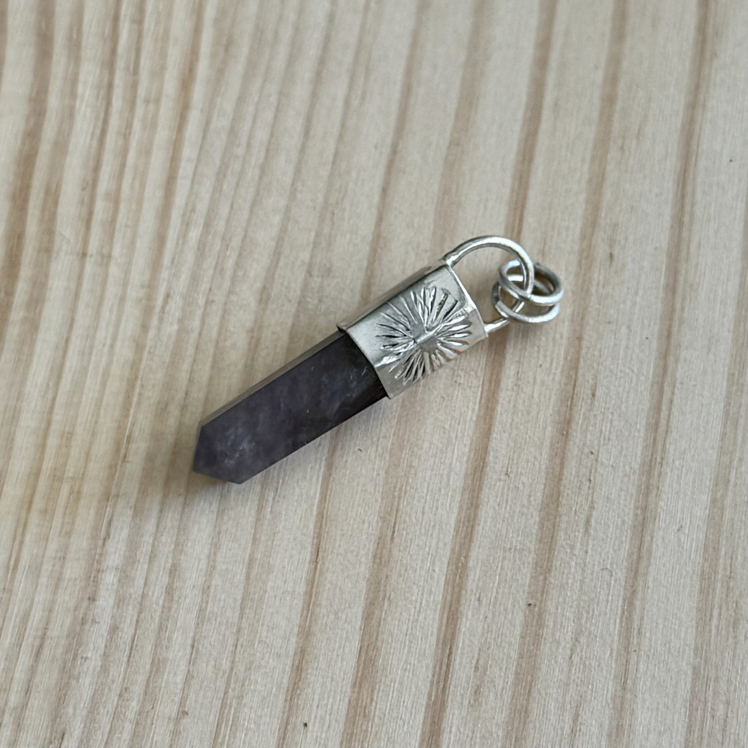 Hanger | Sterling zilver & amethist image 0
