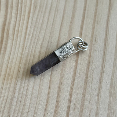 Hanger | Sterling zilver & amethist image 0