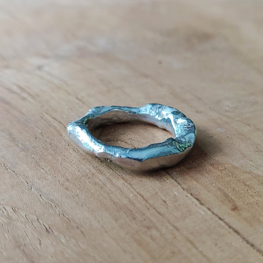 Ring Melt | Sterling zilver | maat 18 | BY AIS image 1