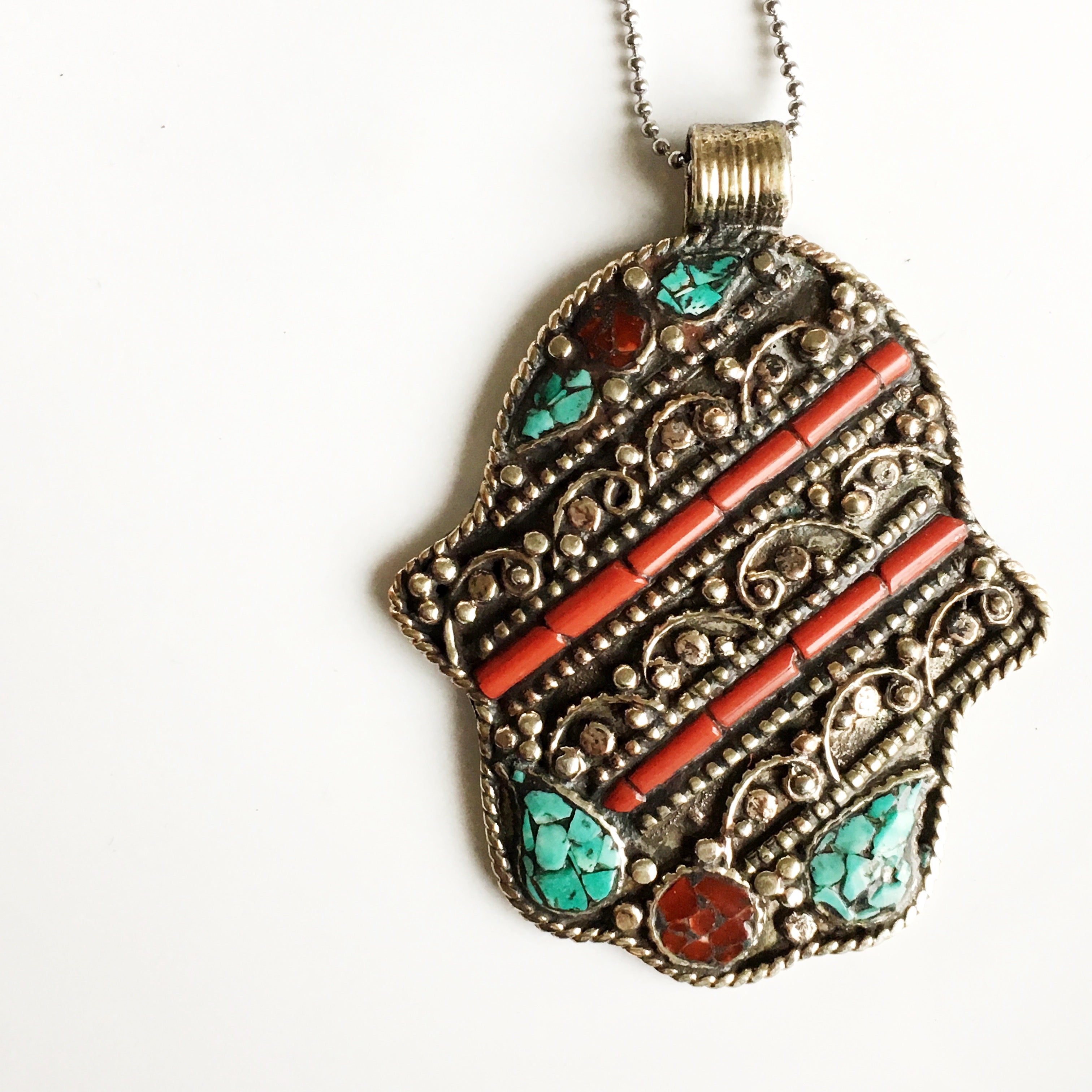 Nepalese hanger Hamsa image 0