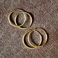 Bali hoop | Goldcrush Goud image 0