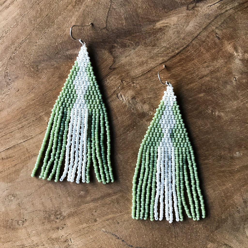 Oorbellen Fujin | Handbeaded | BY AIS image 0