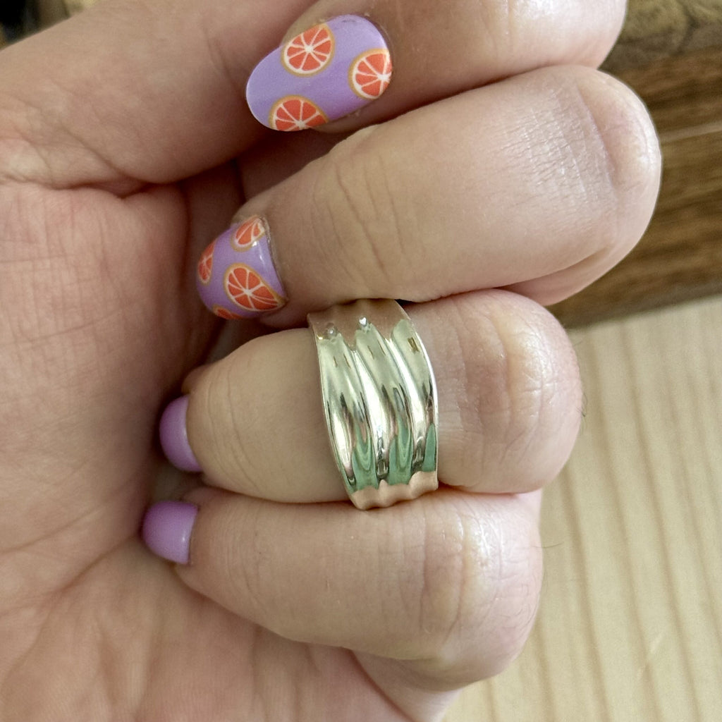 Ring Ocean | Sterling zilver | maat 18,25 image 2