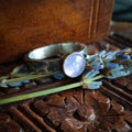 Ring sterling zilver & tanzaniet | maat 18,25 | BY AIS image 0