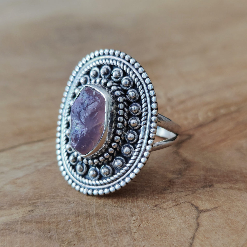 Ring | Sterling zilver & toermalijn | maat 18,25 image 2