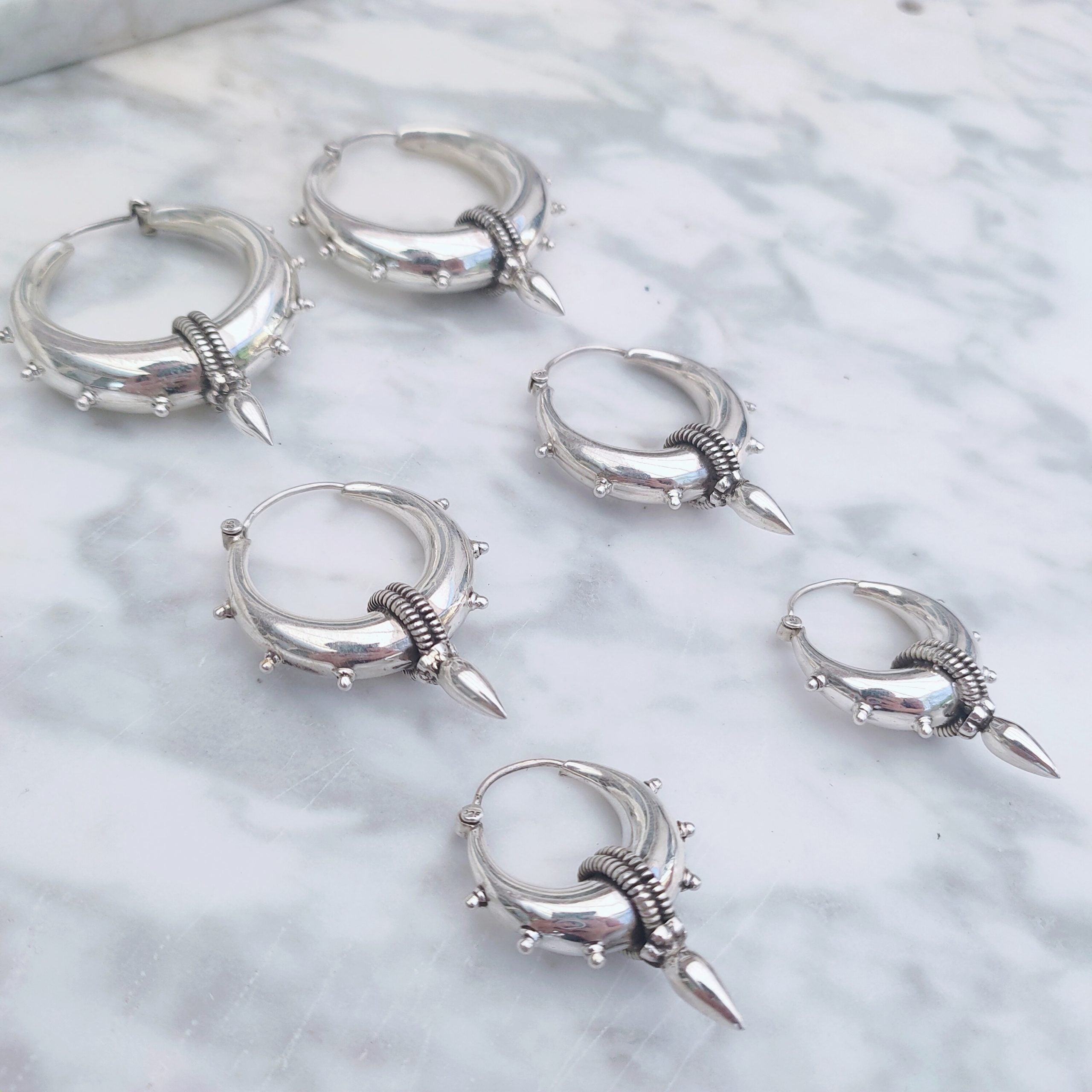 Hoops Sikar | Sterling zilver image 2