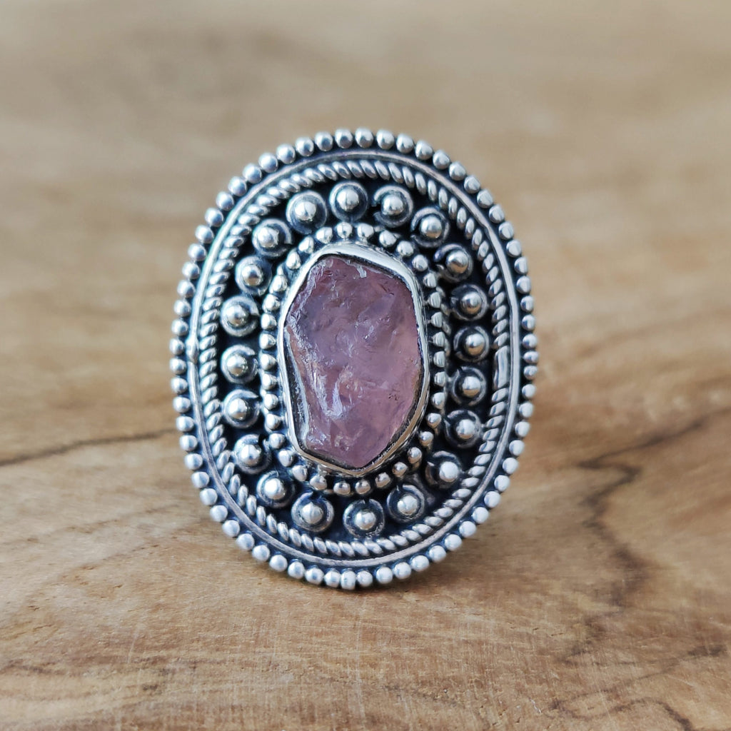 Ring | Sterling zilver & toermalijn | maat 18,25 image 0