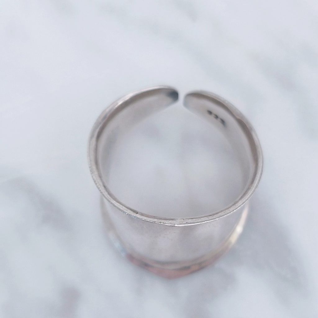 Ring | Sterling zilver | verstelbaar image 2