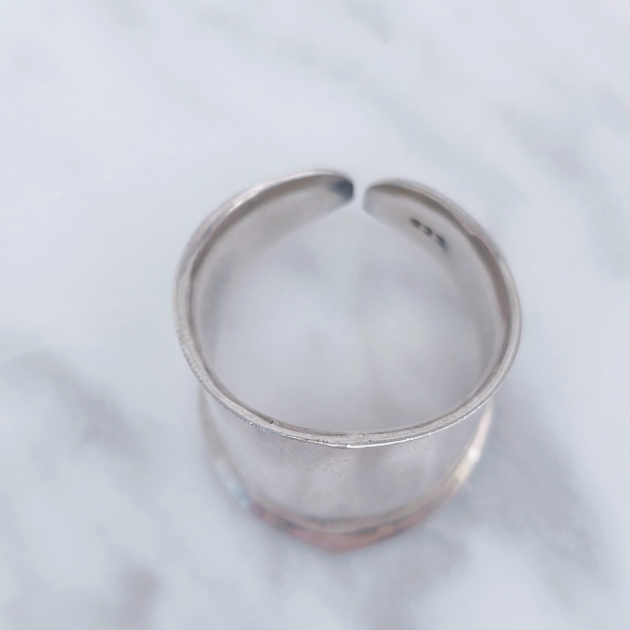 Ring | Sterling zilver | verstelbaar image 2