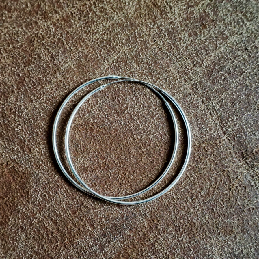 Hoops simpel | Sterling zilver image 2